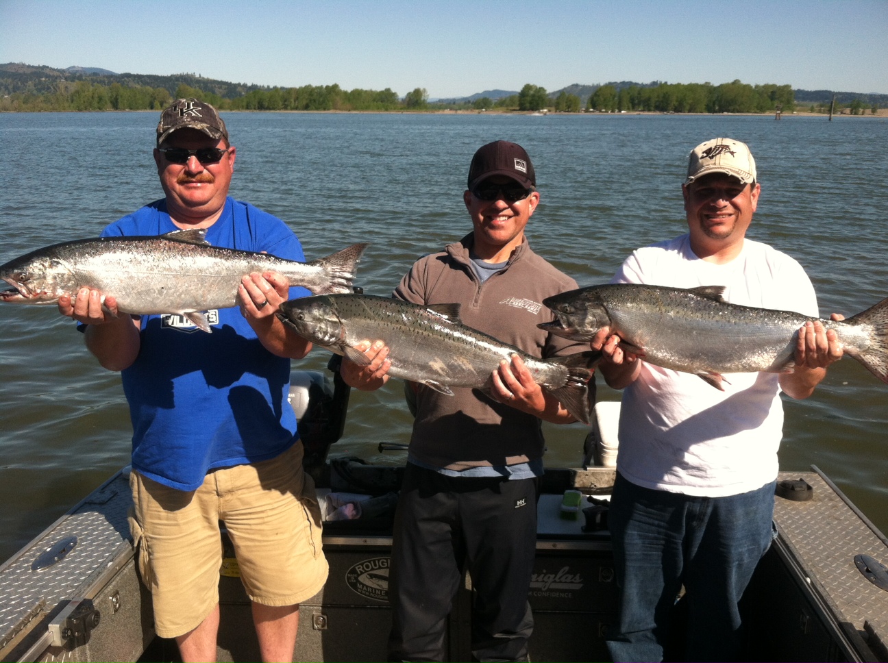 Salmon Fishing On The Columbia River In Oregon And Washington